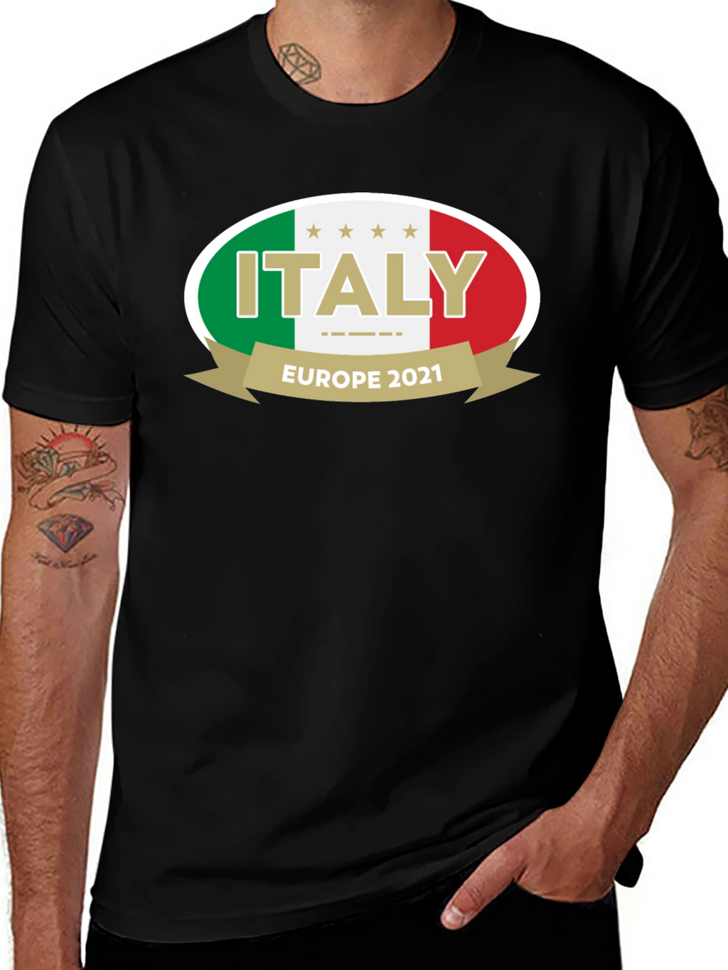 Italy Euro 2021 Graphic T-Shirt