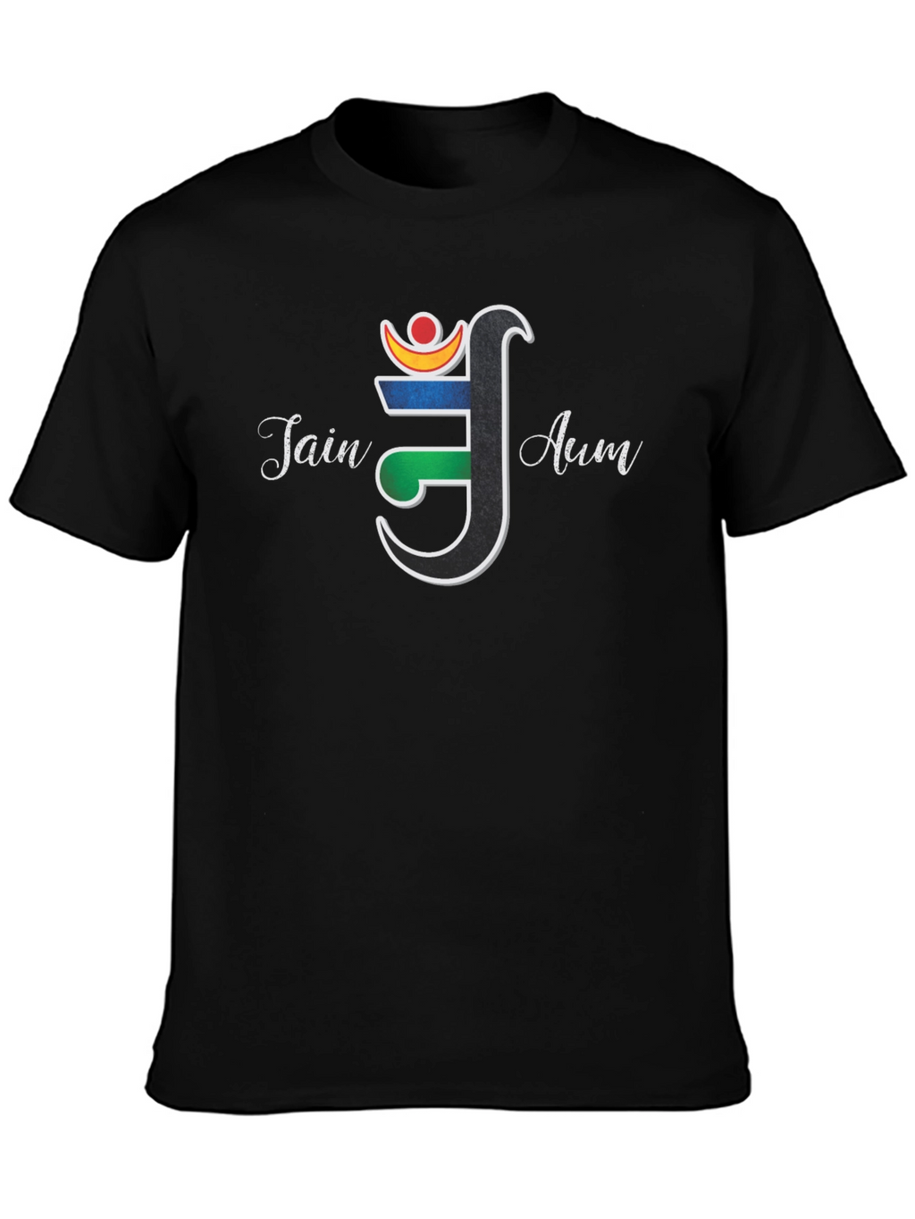 Jain Aum Symbol T-Shirt - Spiritual Graphic Tee