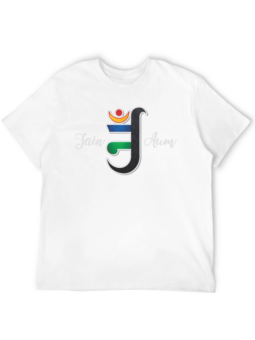 Jain Aum Symbol T-Shirt - Spiritual Graphic Tee