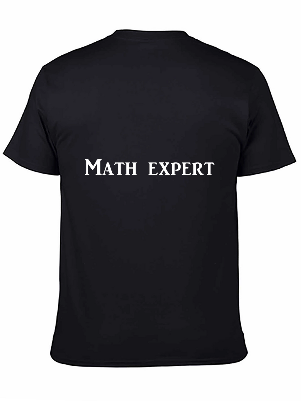 Math Expert T-Shirt -  Classic Black Tee