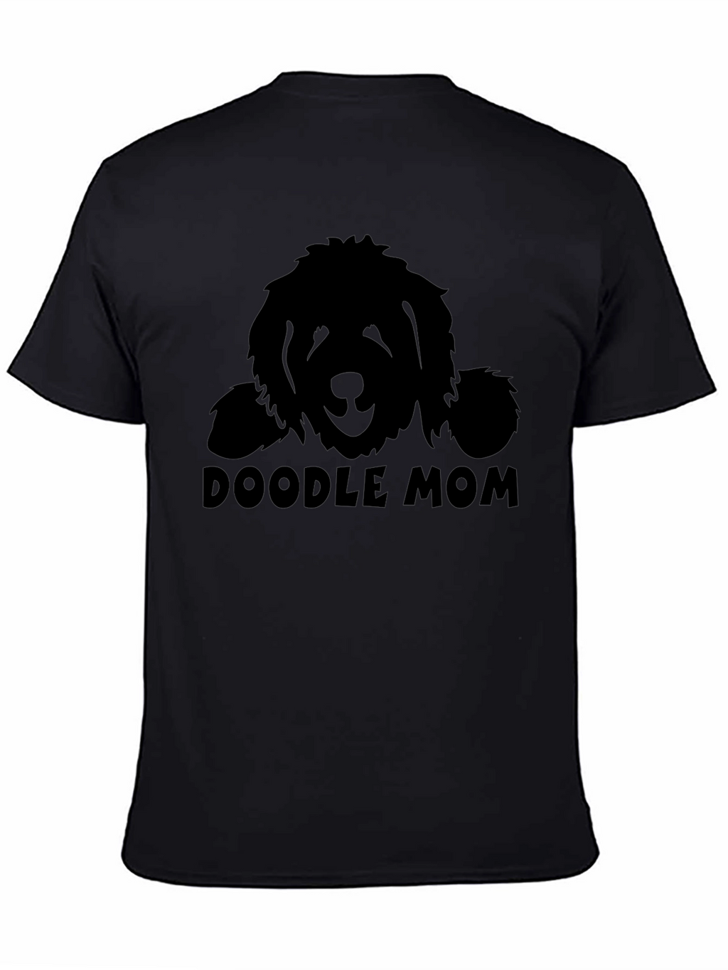 Doodle Mom Black T-Shirt