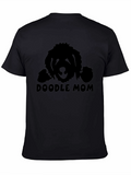 Doodle Mom Black T-Shirt