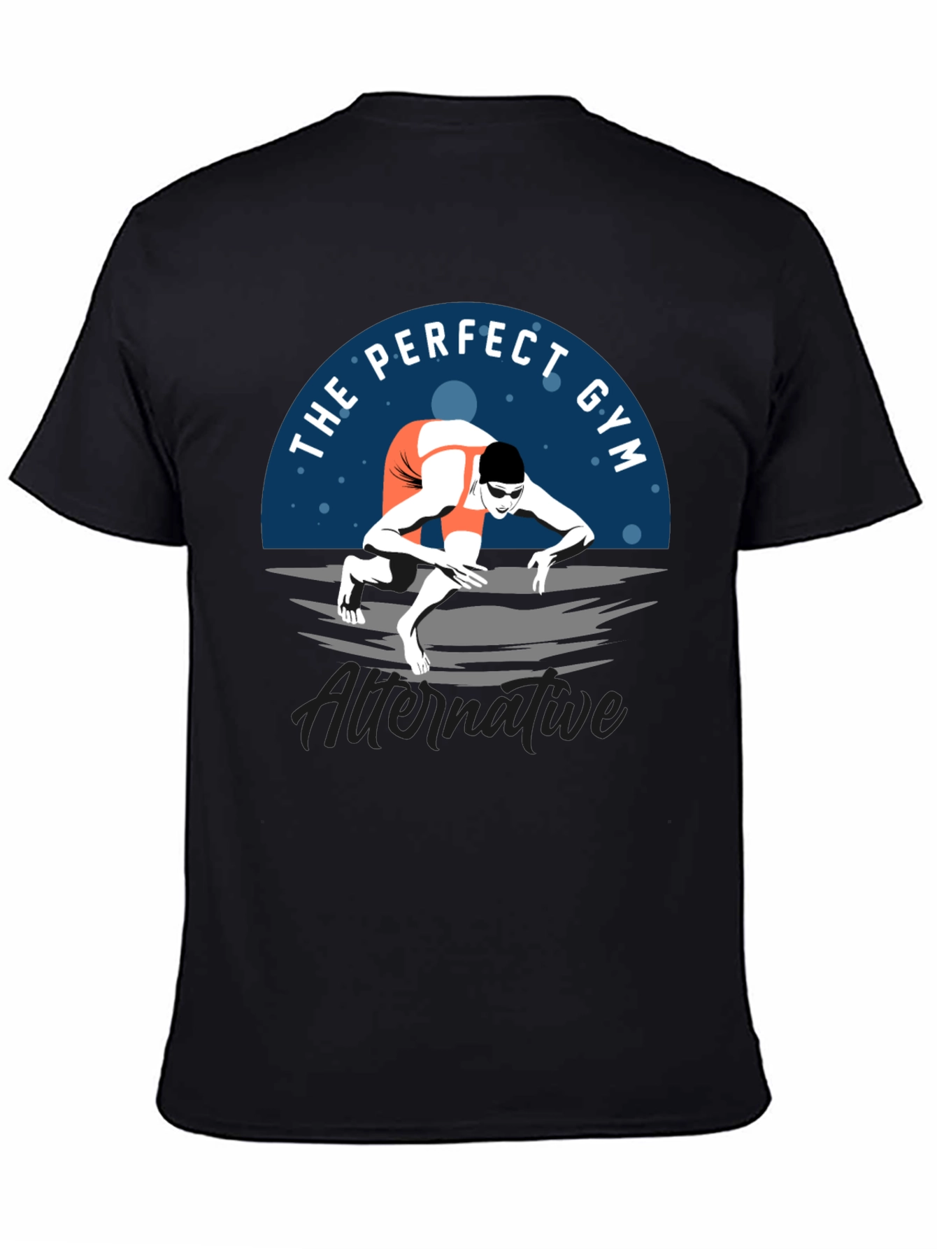 The Perfect Gym Alternative Black T-Shirt