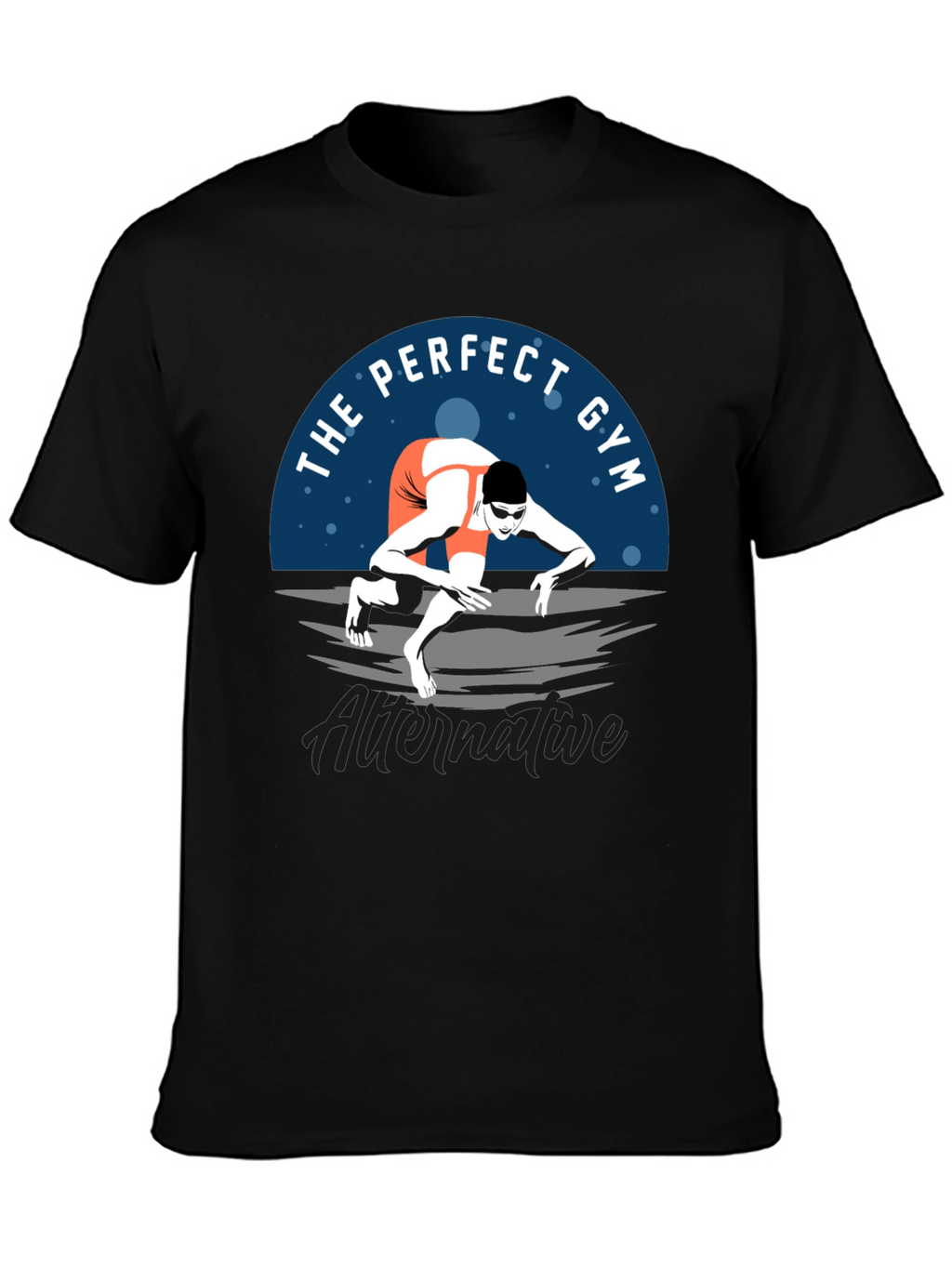 The Perfect Gym Alternative Black T-Shirt