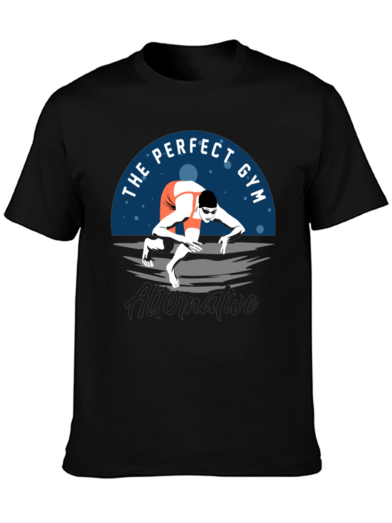 The Perfect Gym Alternative Black T-Shirt