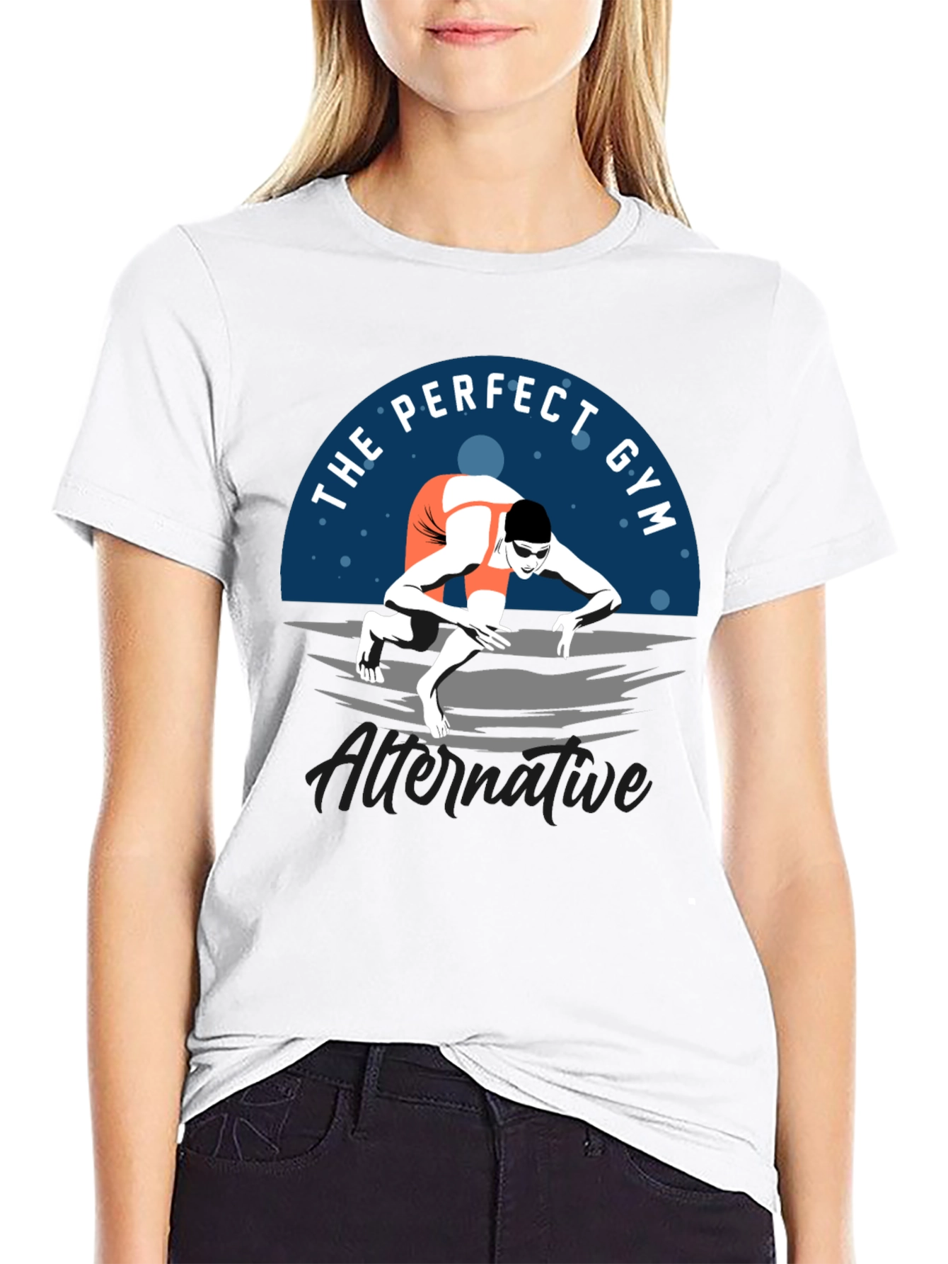 The Perfect Gym Alternative Black T-Shirt