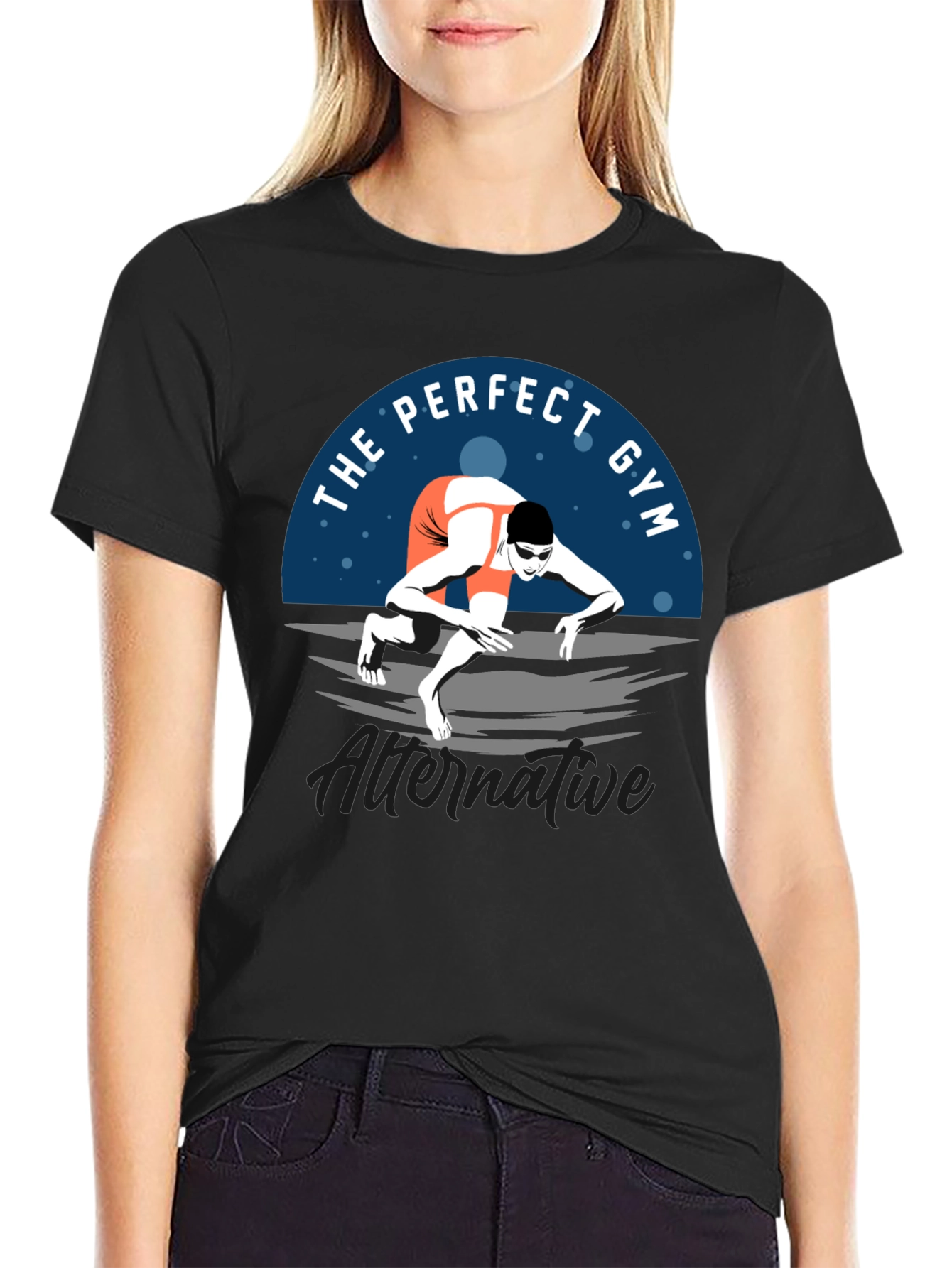 The Perfect Gym Alternative Black T-Shirt