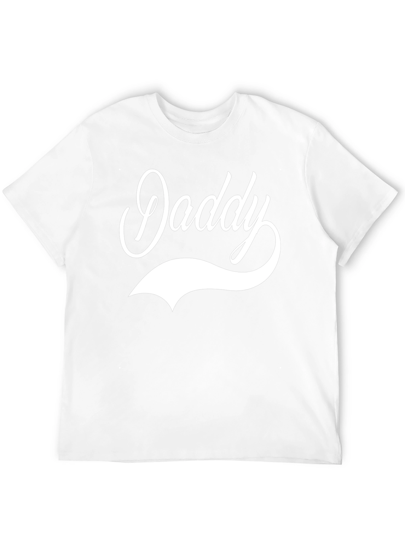 Daddy Graphic Print Black T-Shirt