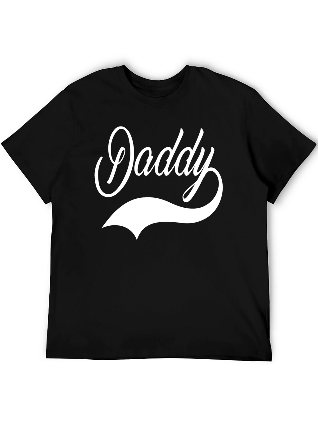 Daddy Graphic Print Black T-Shirt