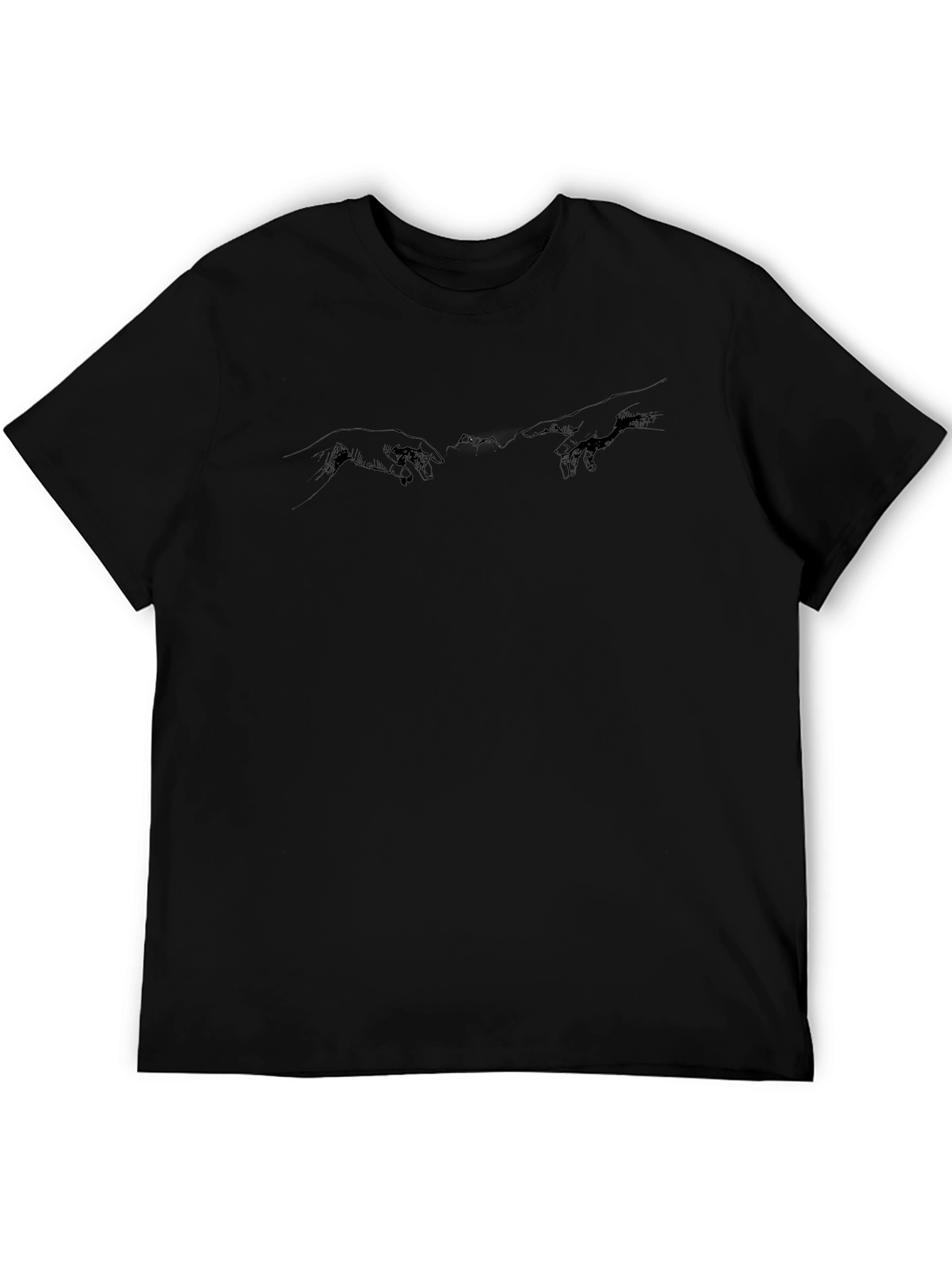 Creation Hands Graphic Tee - Black