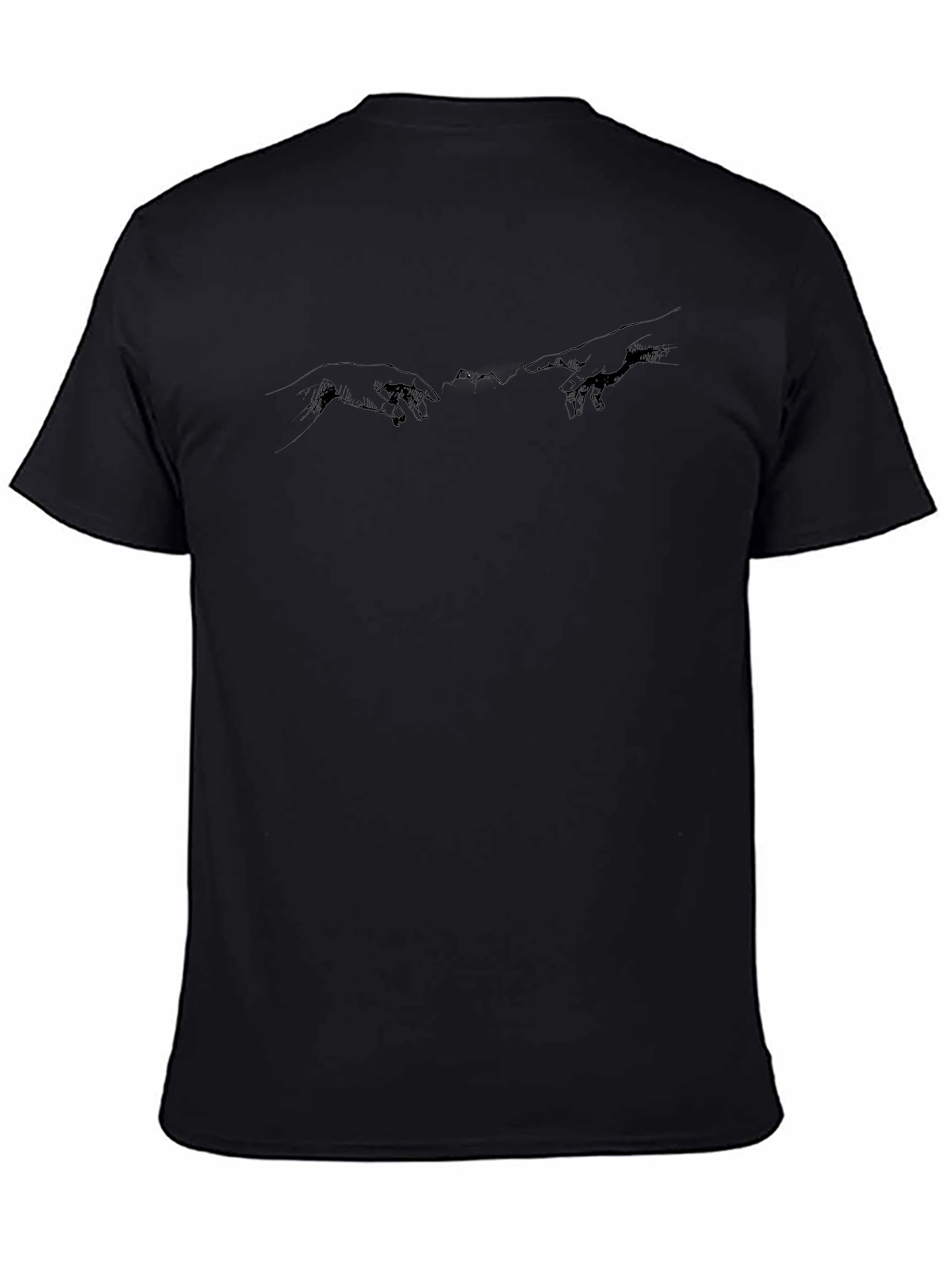 Creation Hands Graphic Tee - Black