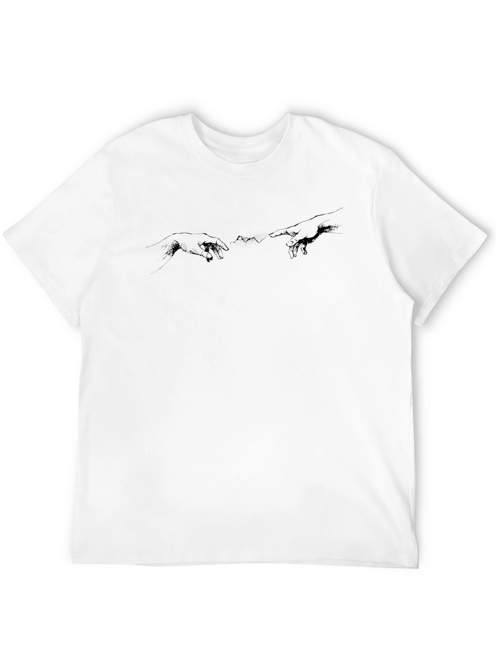 Creation Hands Graphic Tee - Black