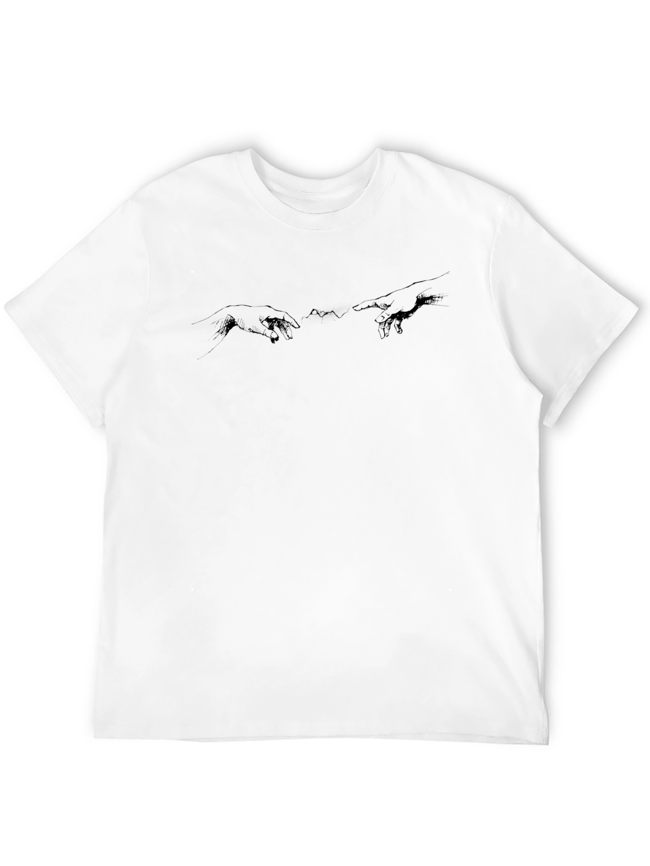 Creation Hands Graphic Tee - Black