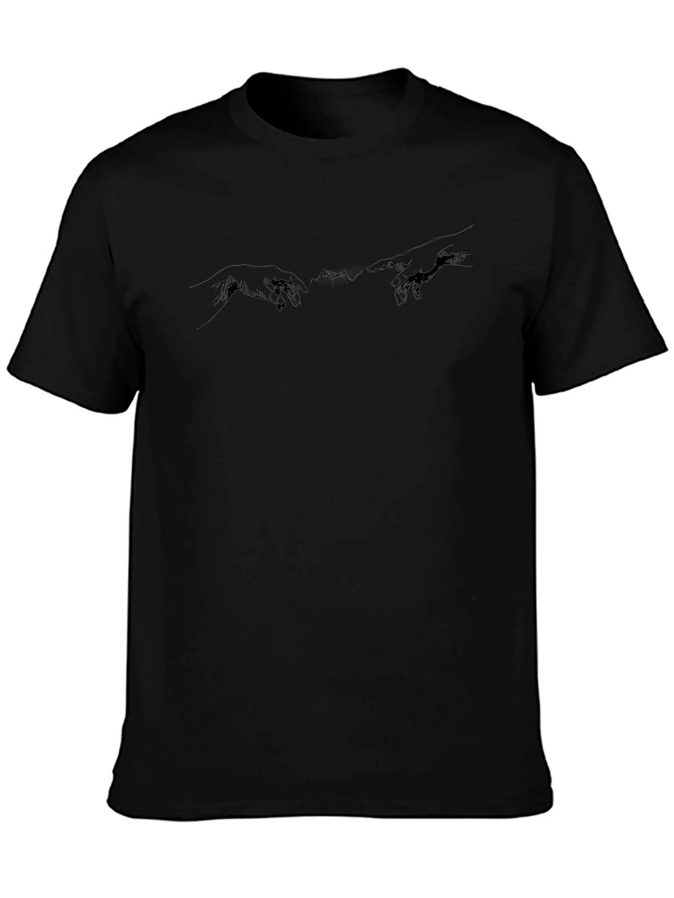 Creation Hands Graphic Tee - Black