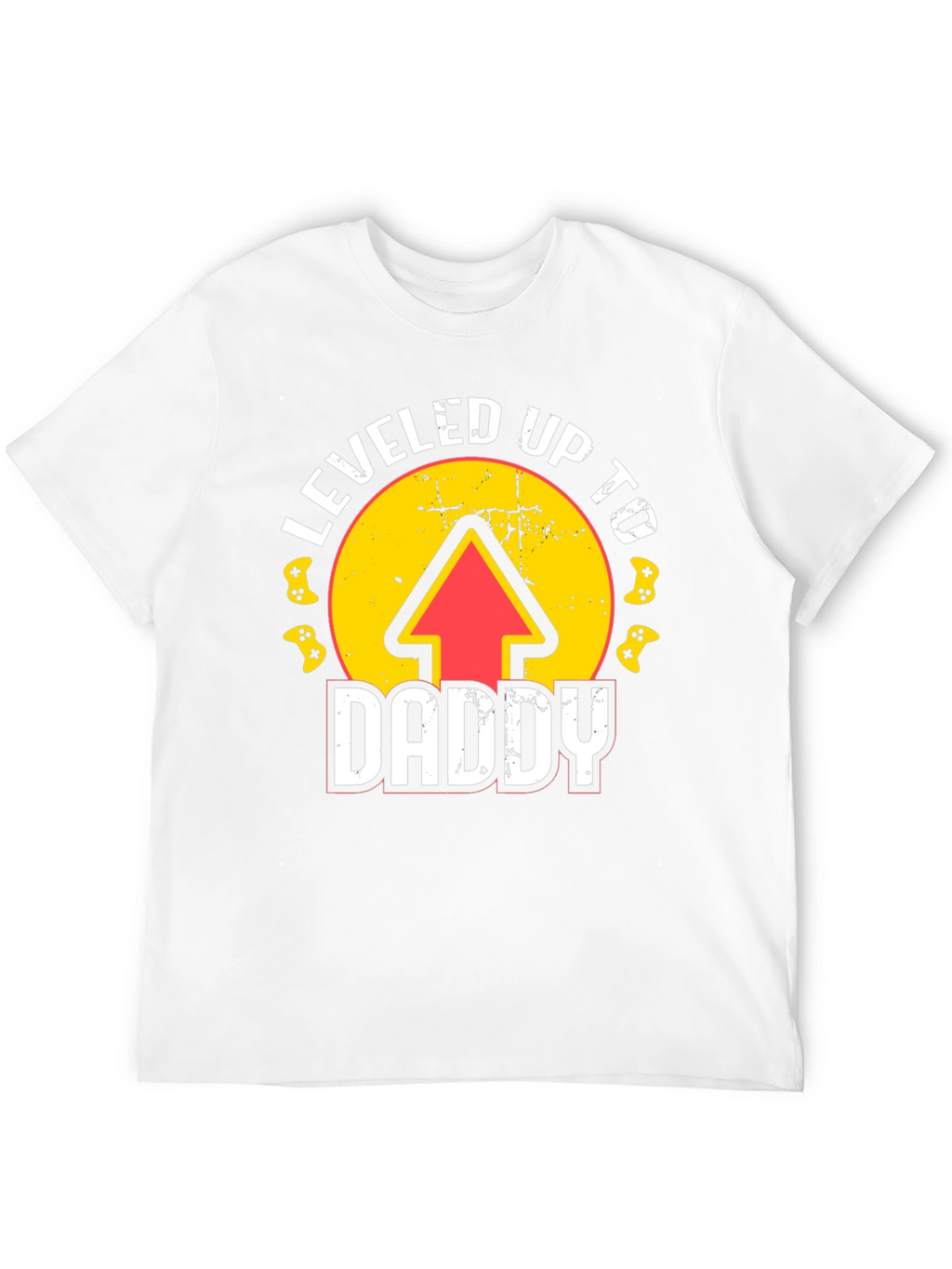 Leveled Up to Daddy Graphic Tee