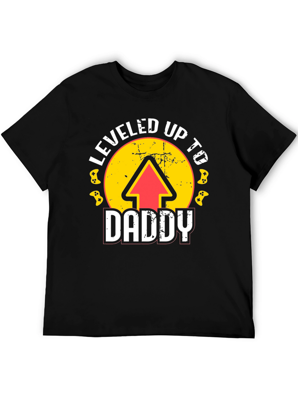 Leveled Up to Daddy Graphic Tee