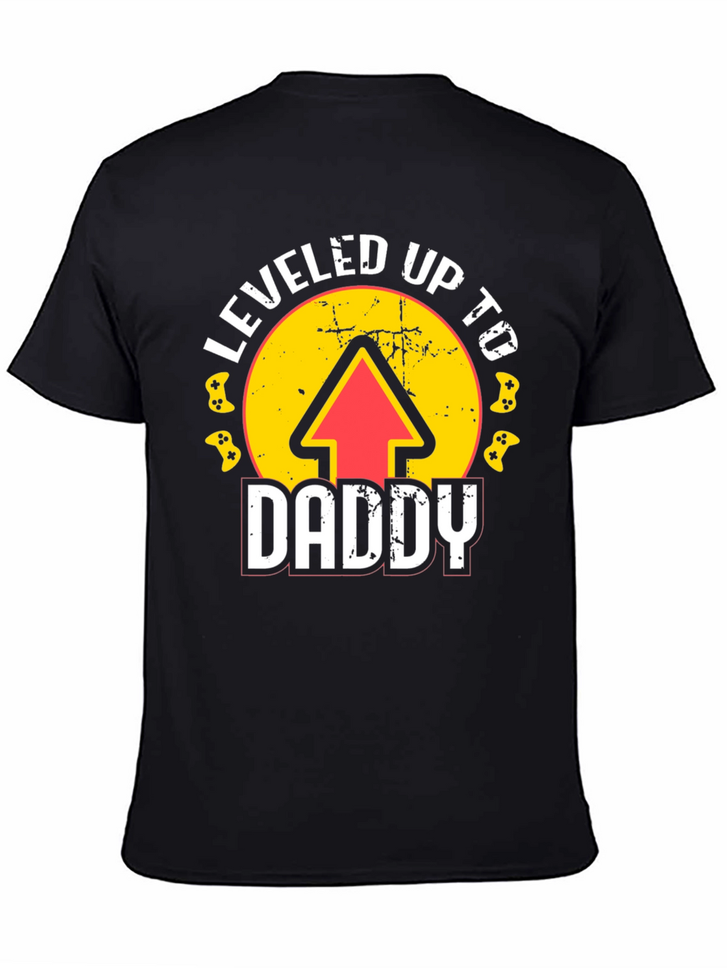 Leveled Up to Daddy Graphic Tee