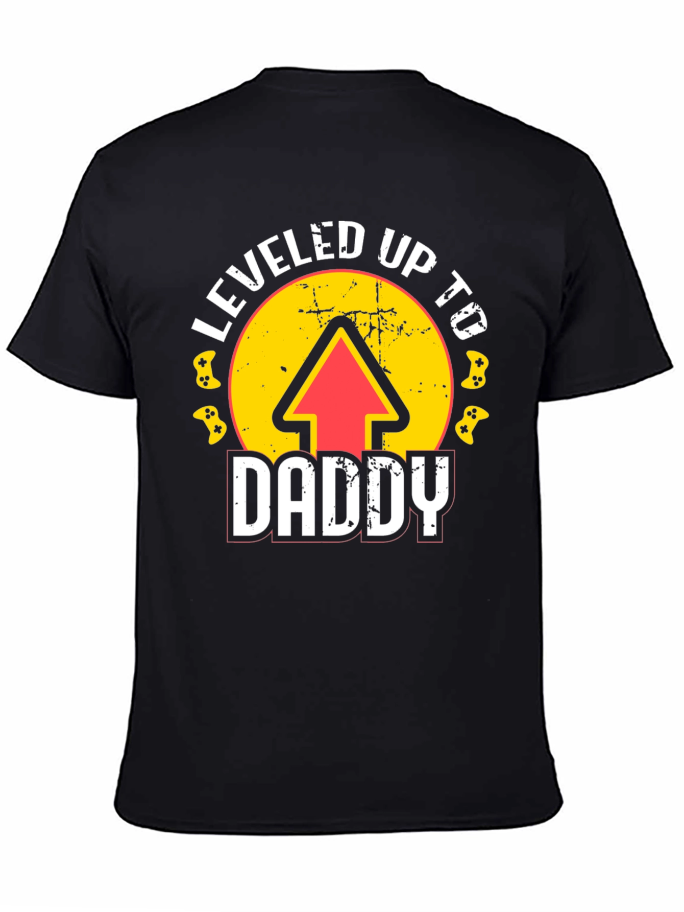 Leveled Up to Daddy Graphic Tee