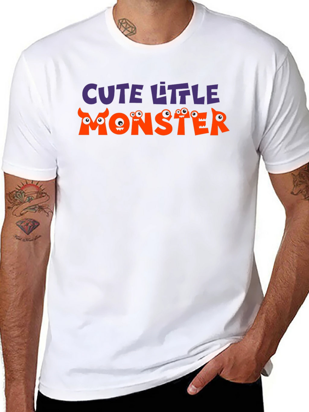 Cute Little Monster Graphic Tee