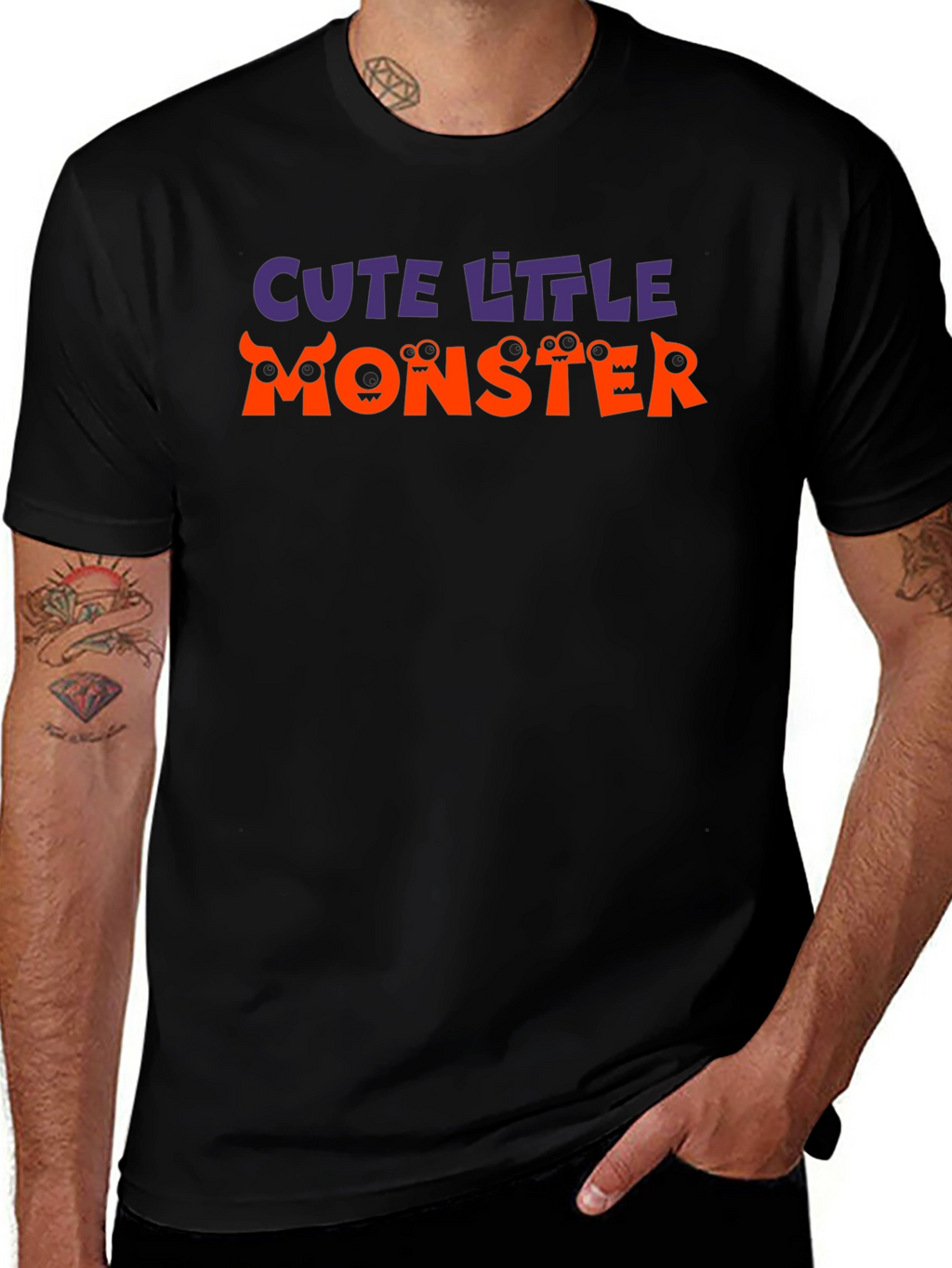 Cute Little Monster Graphic Tee