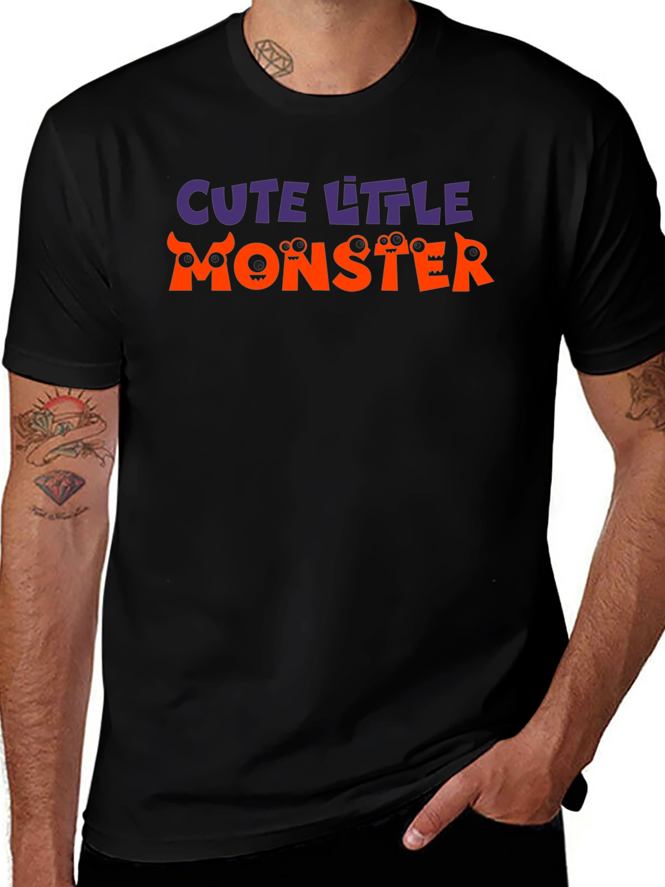 Cute Little Monster Graphic Tee
