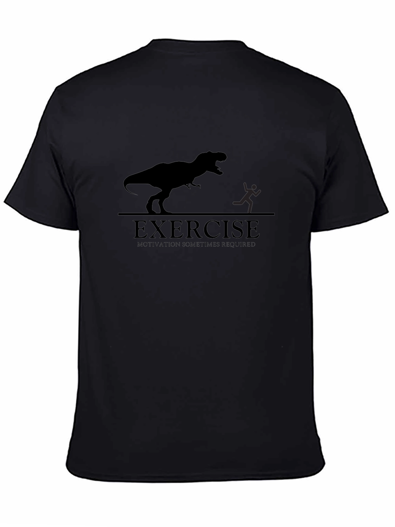 Exercise Dinosaur T-Shirt - Motivation Required