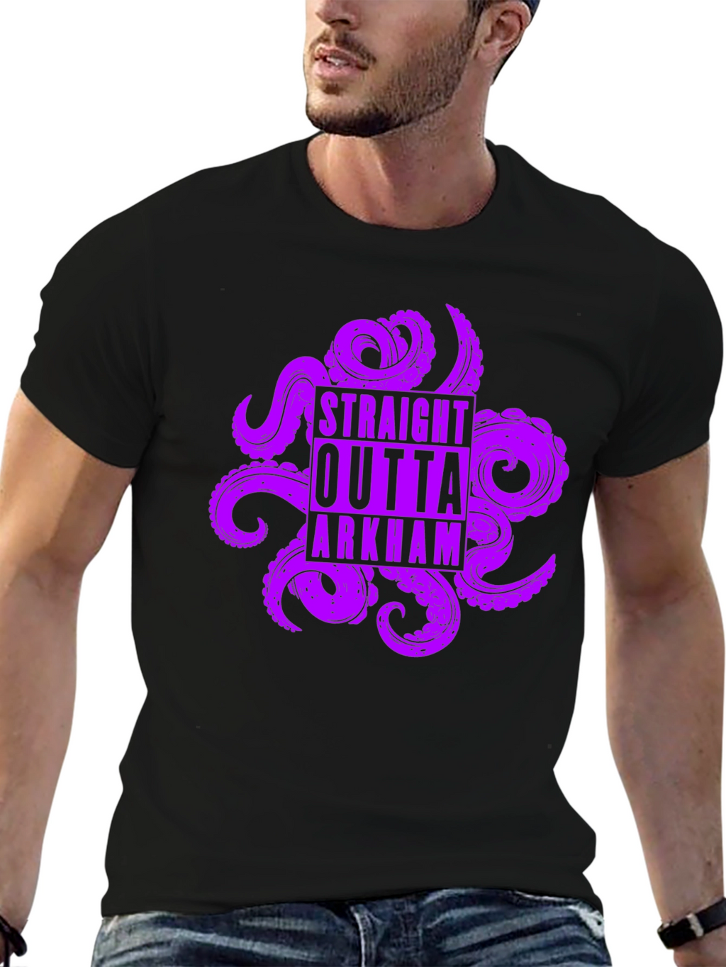 Straight Outta Arkham Graphic Tee