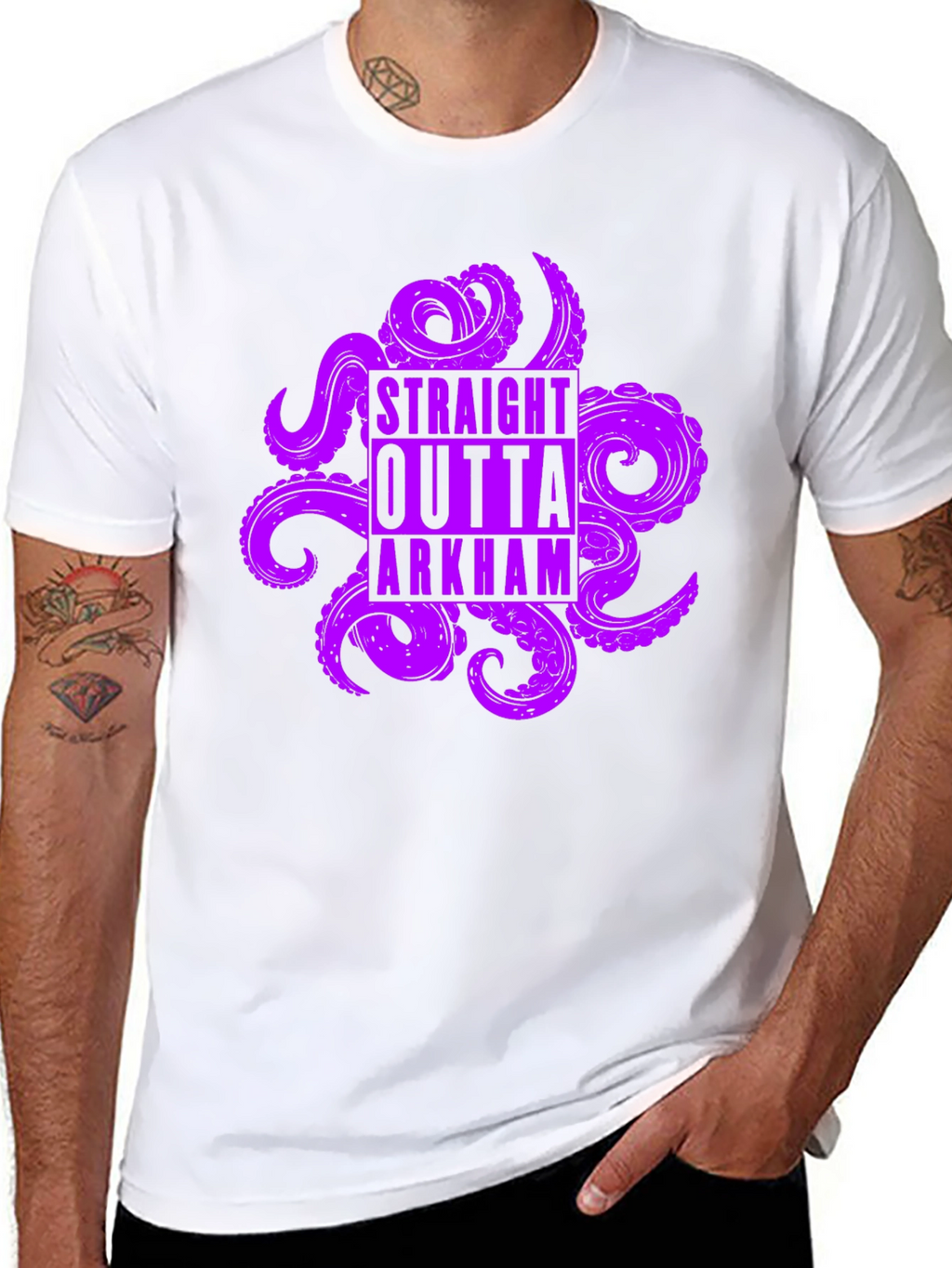 Straight Outta Arkham Graphic Tee