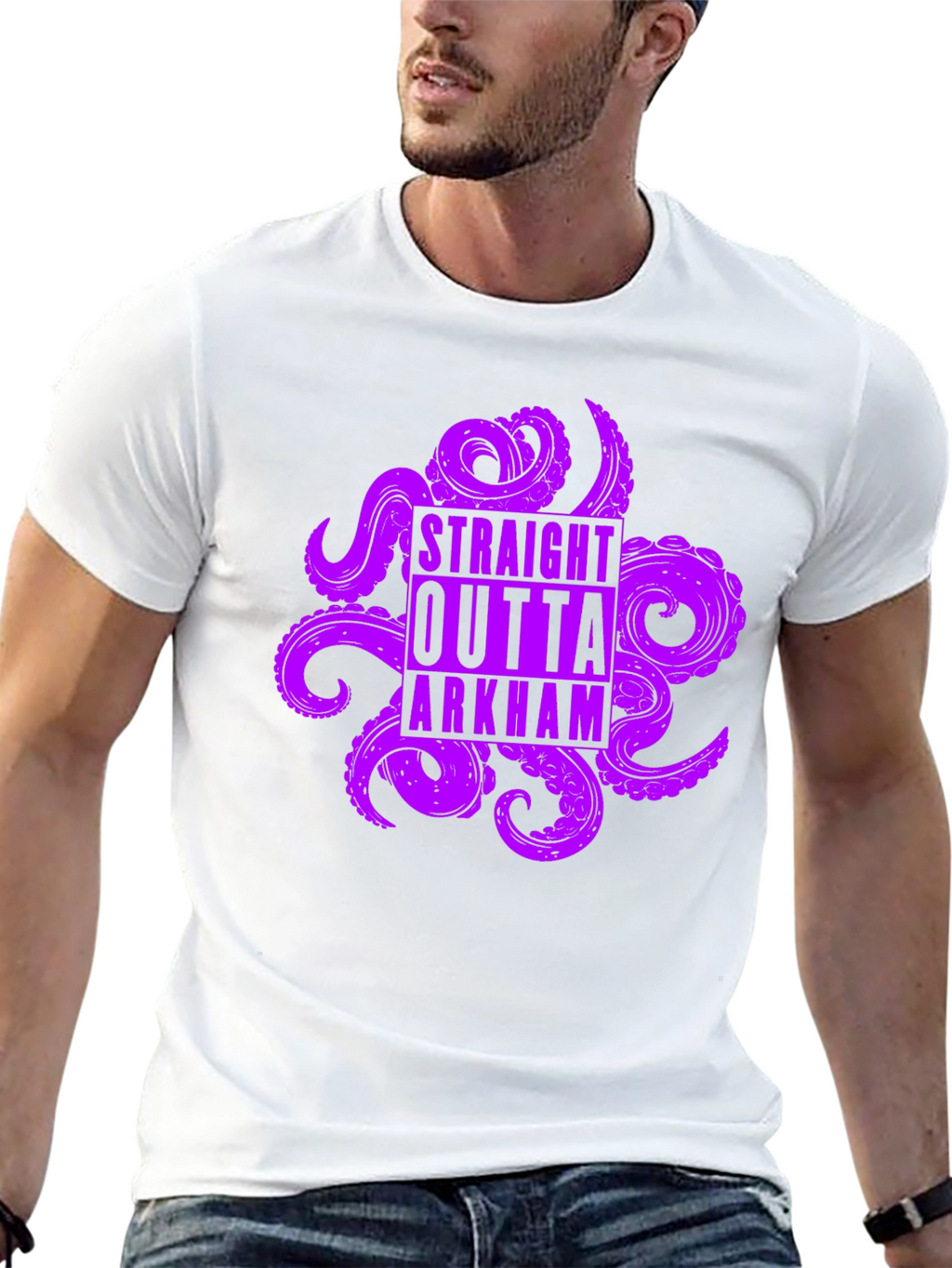 Straight Outta Arkham Graphic Tee