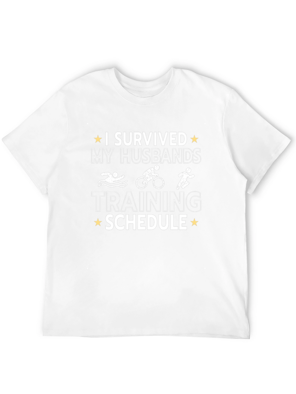 I Survived My Husbands Training Schedule T-Shirt