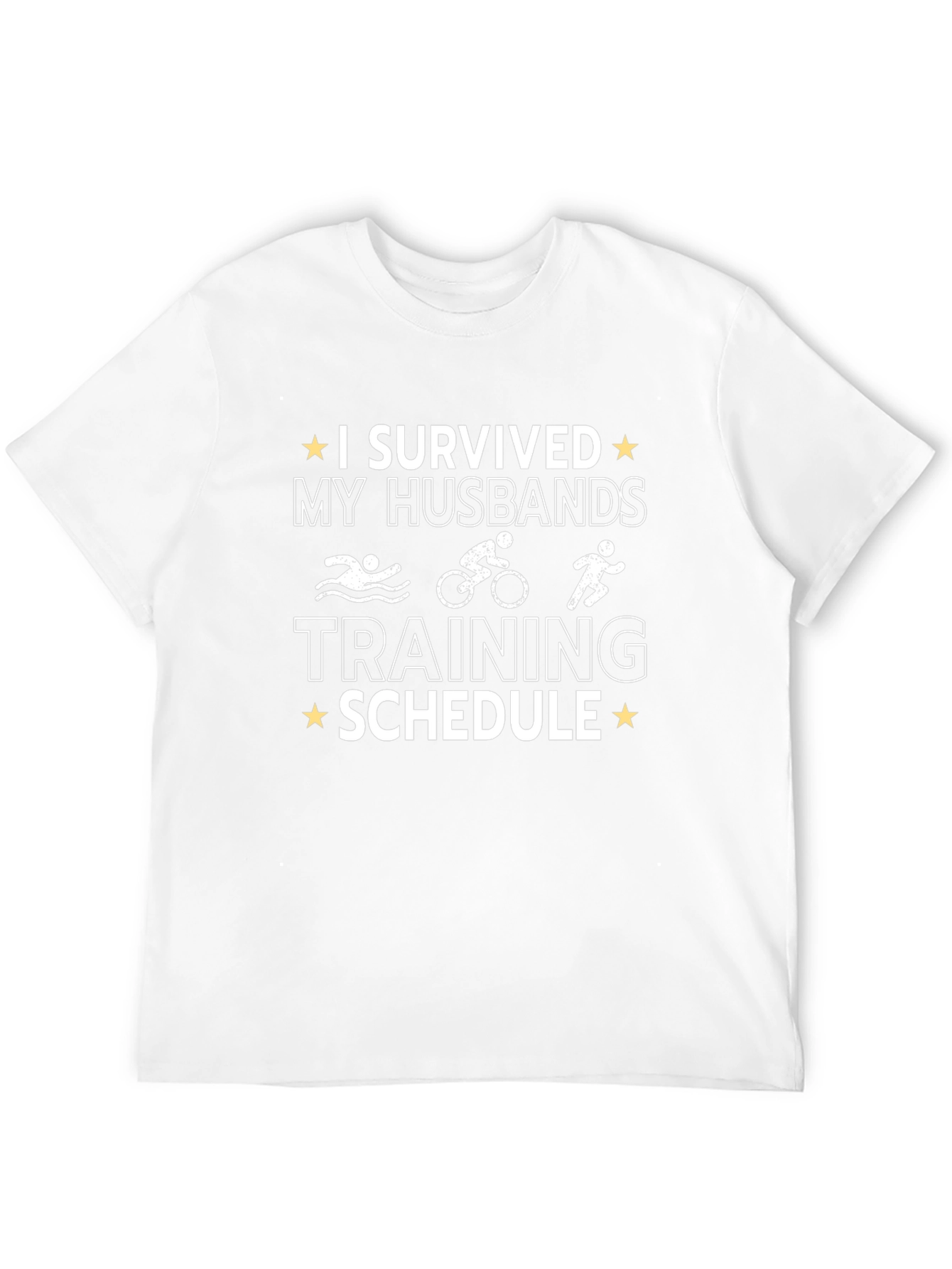I Survived My Husbands Training Schedule T-Shirt