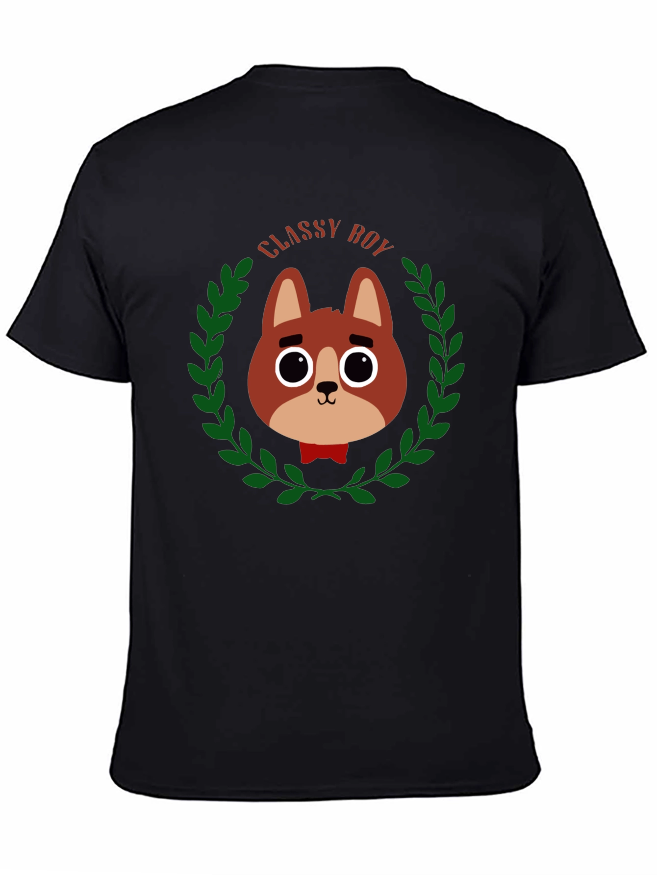 Classy Boy Dog Graphic T-Shirt