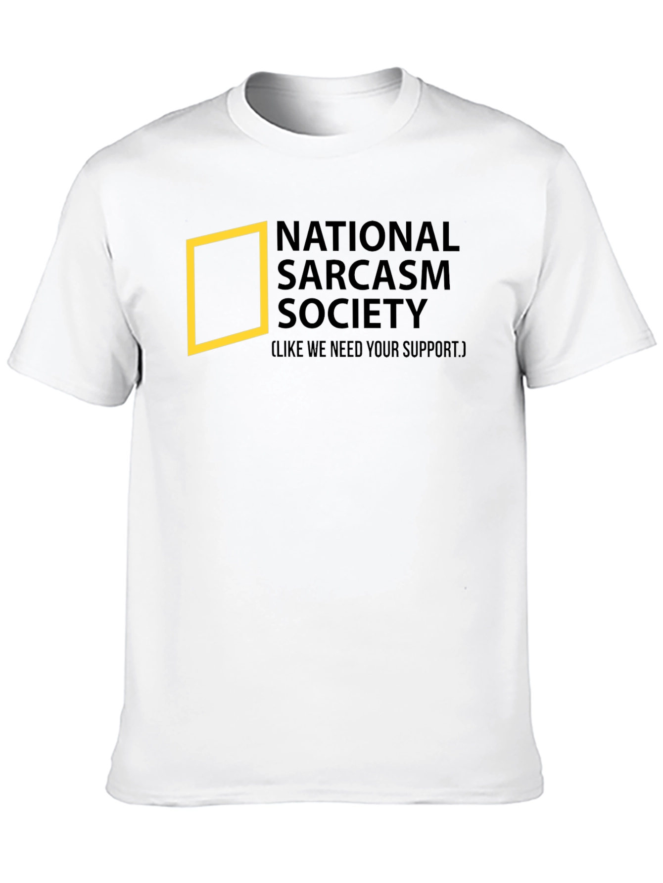 Sarcasm Society T-Shirt - Funny Graphic Tee