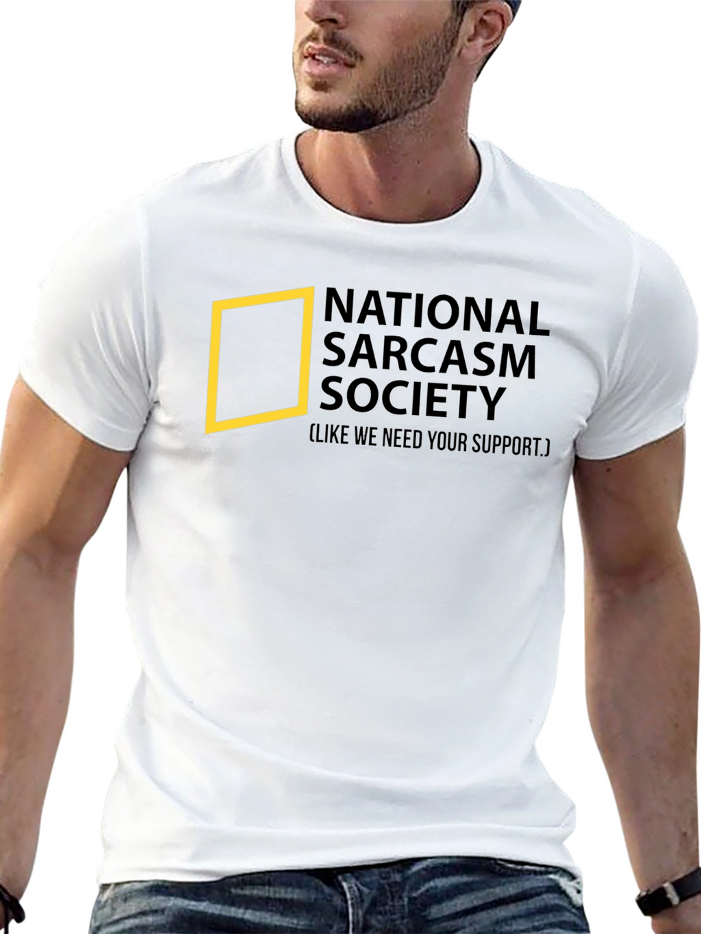 Sarcasm Society T-Shirt - Funny Graphic Tee
