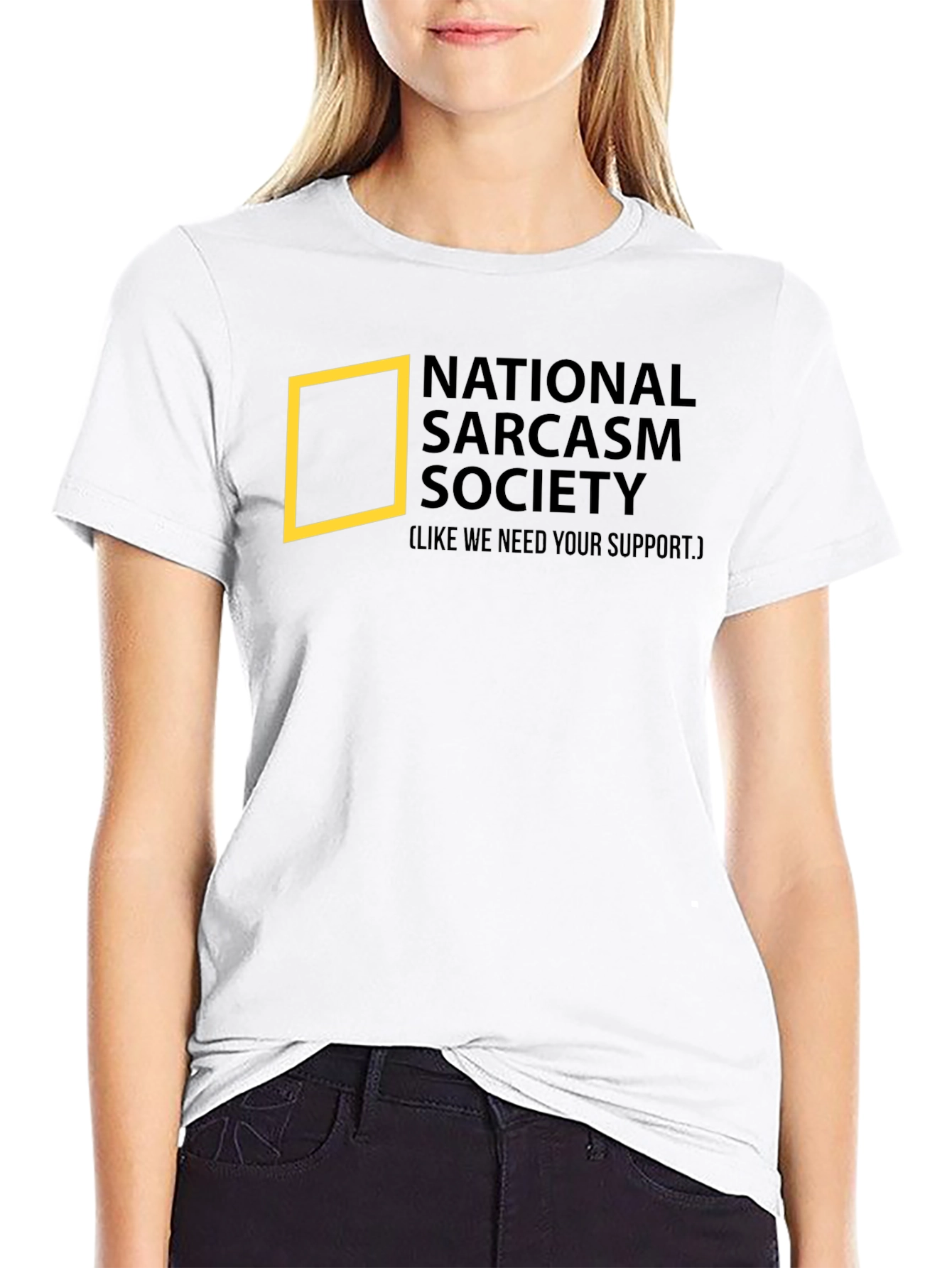 Sarcasm Society T-Shirt - Funny Graphic Tee