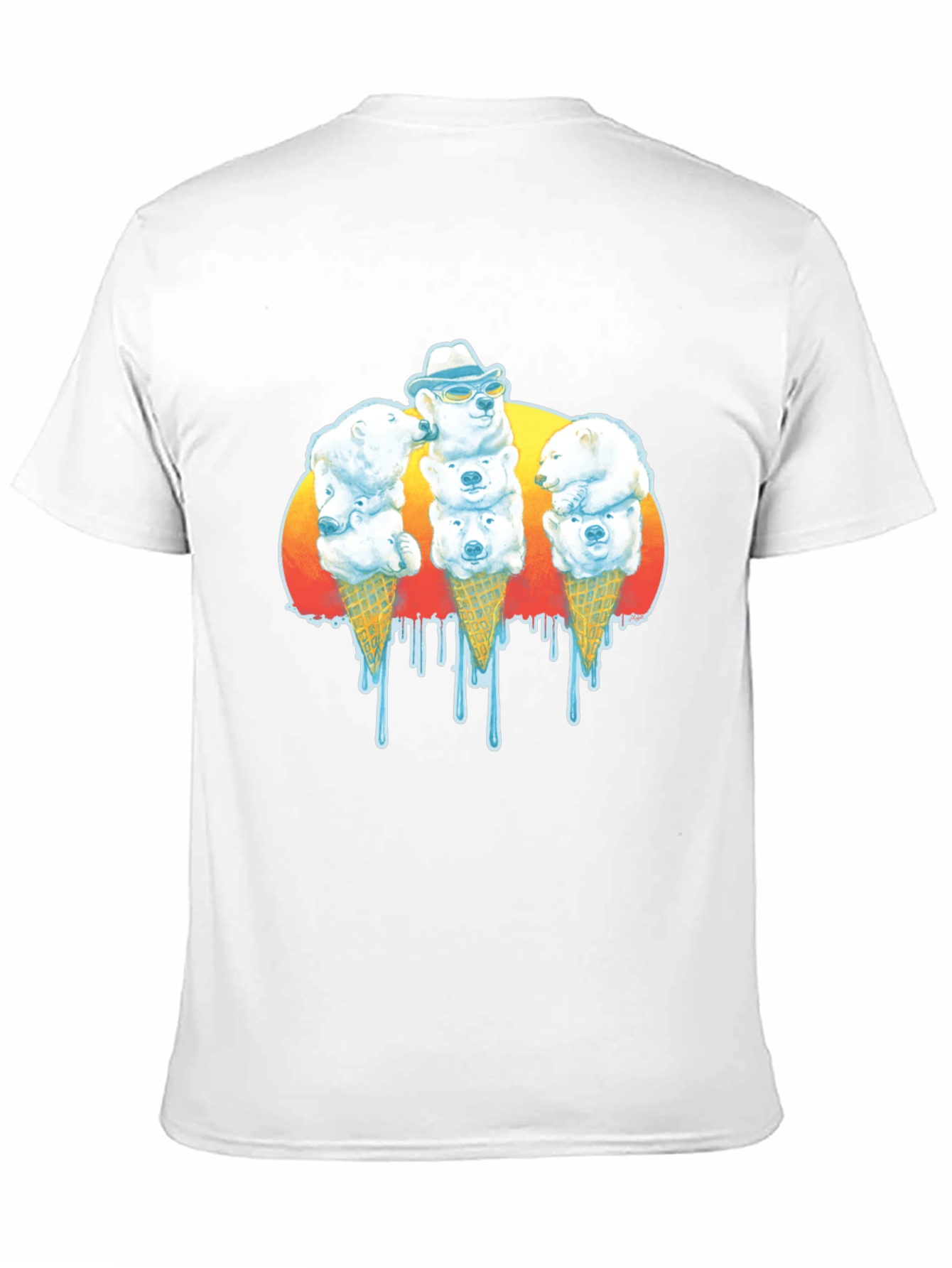 Polar Bear Ice Cream T-Shirt