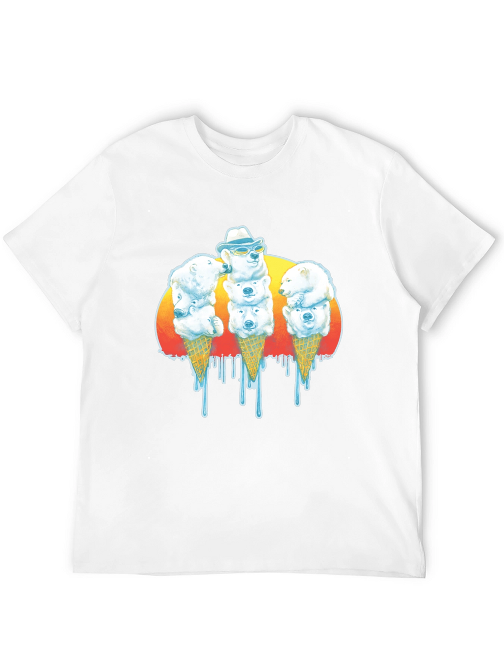 Polar Bear Ice Cream T-Shirt