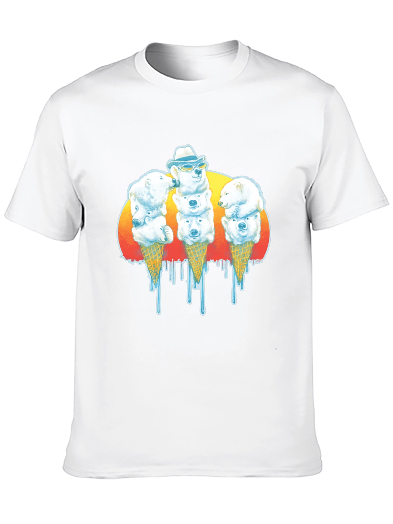 Polar Bear Ice Cream T-Shirt