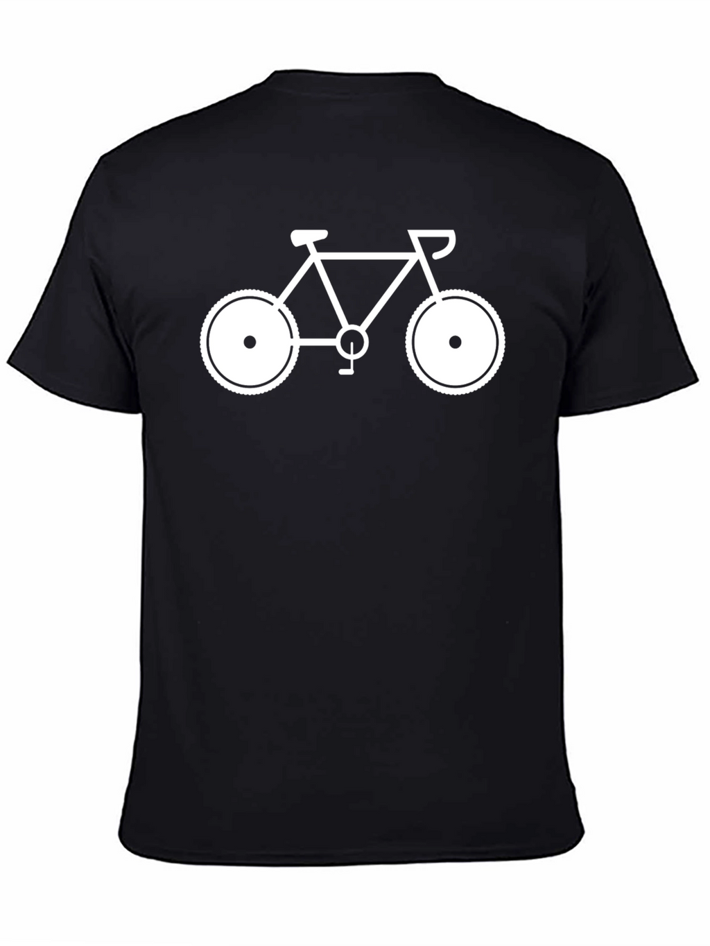 Black Bicycle Graphic T-Shirt