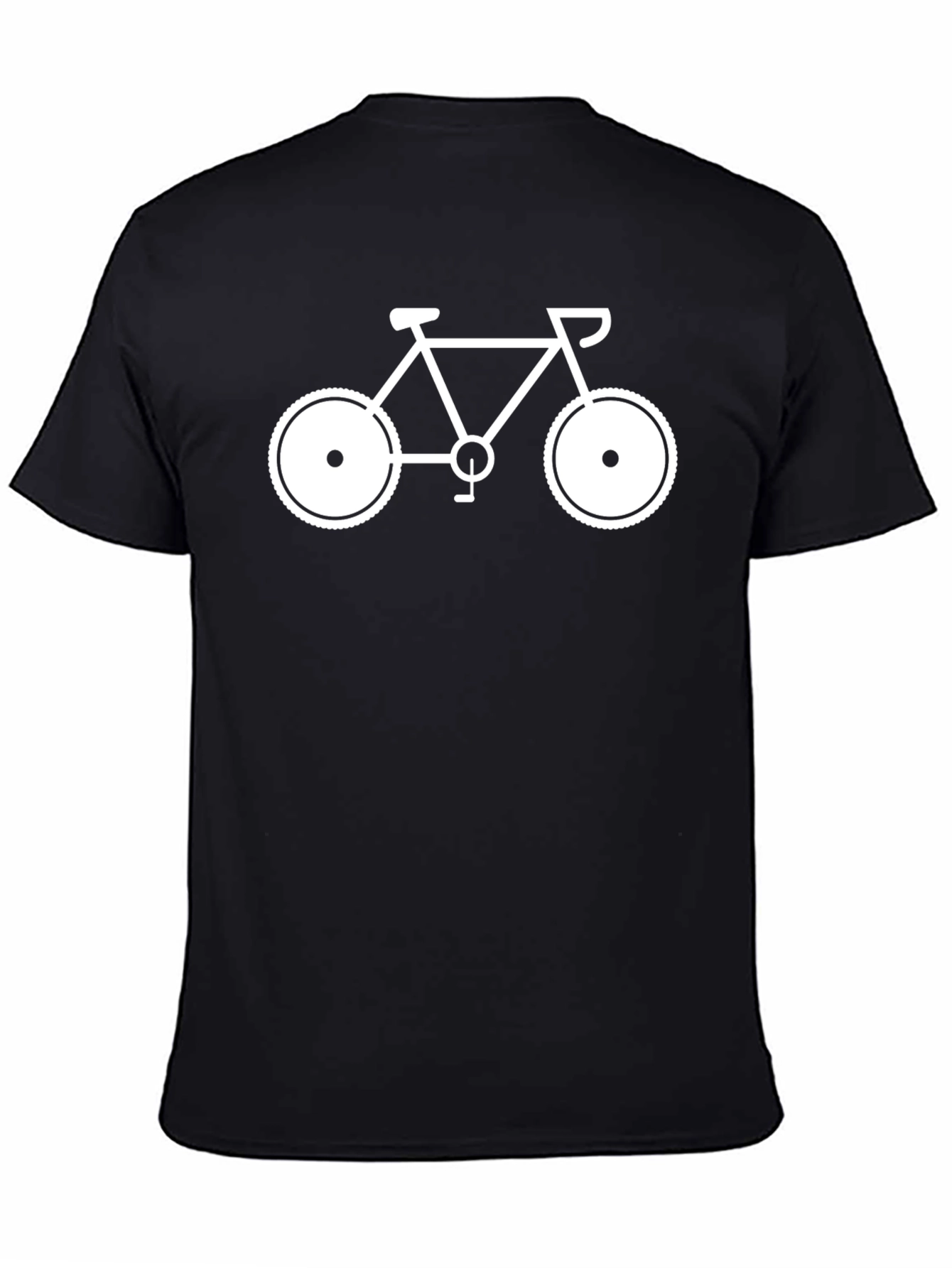 Black Bicycle Graphic T-Shirt