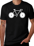 Black Bicycle Graphic T-Shirt