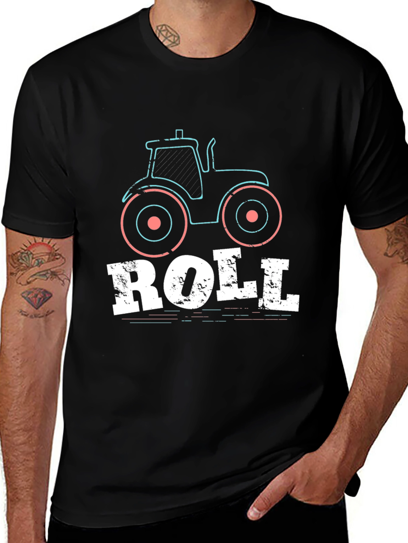 Roll Tractor Graphic Tee - Farm Life Apparel