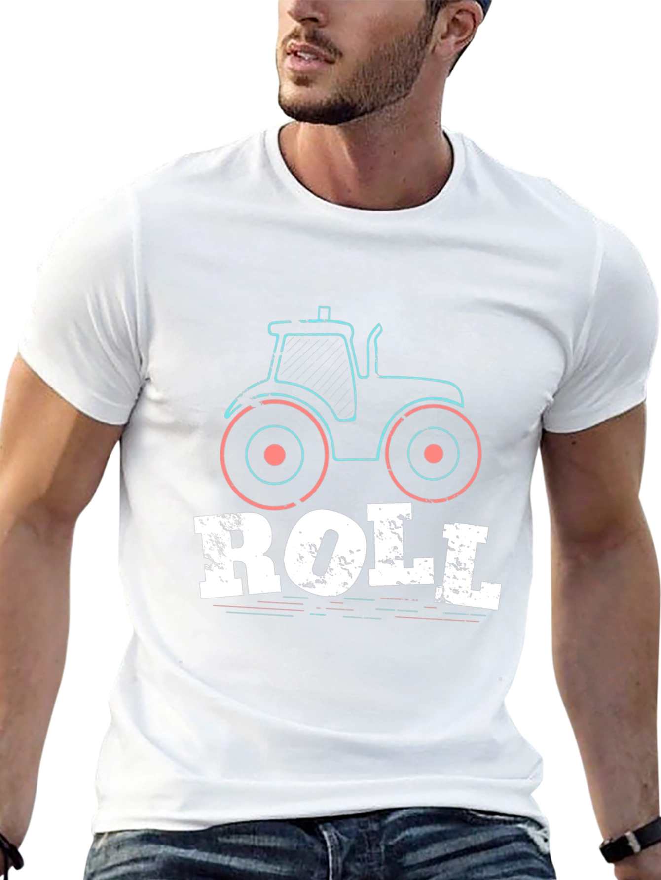 Roll Tractor Graphic Tee - Farm Life Apparel