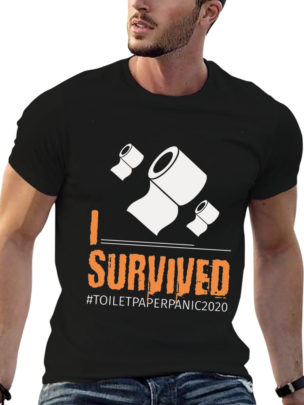 I Survived Toilet Paper Panic 2020 T-Shirt