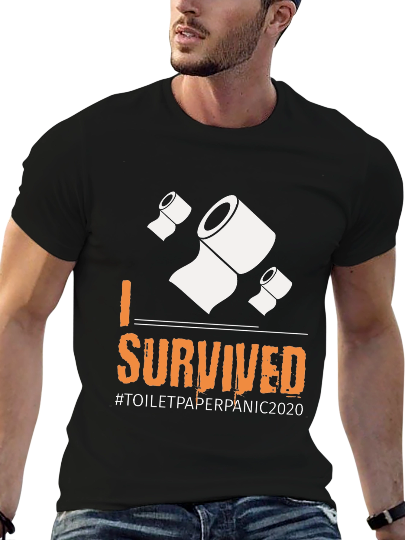 I Survived Toilet Paper Panic 2020 T-Shirt