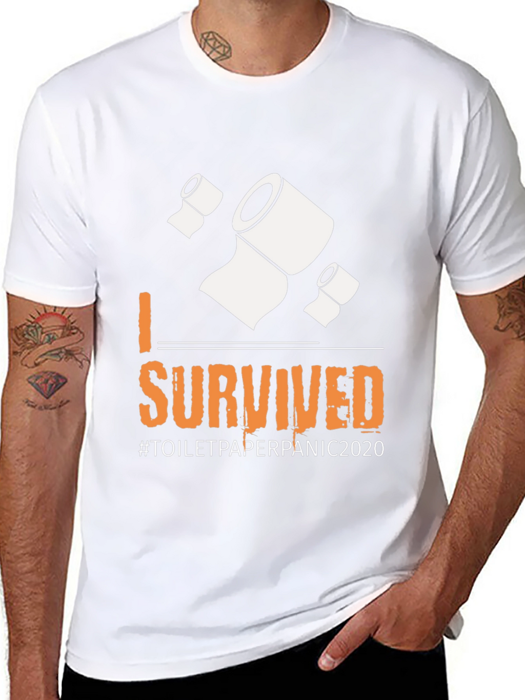 I Survived Toilet Paper Panic 2020 T-Shirt