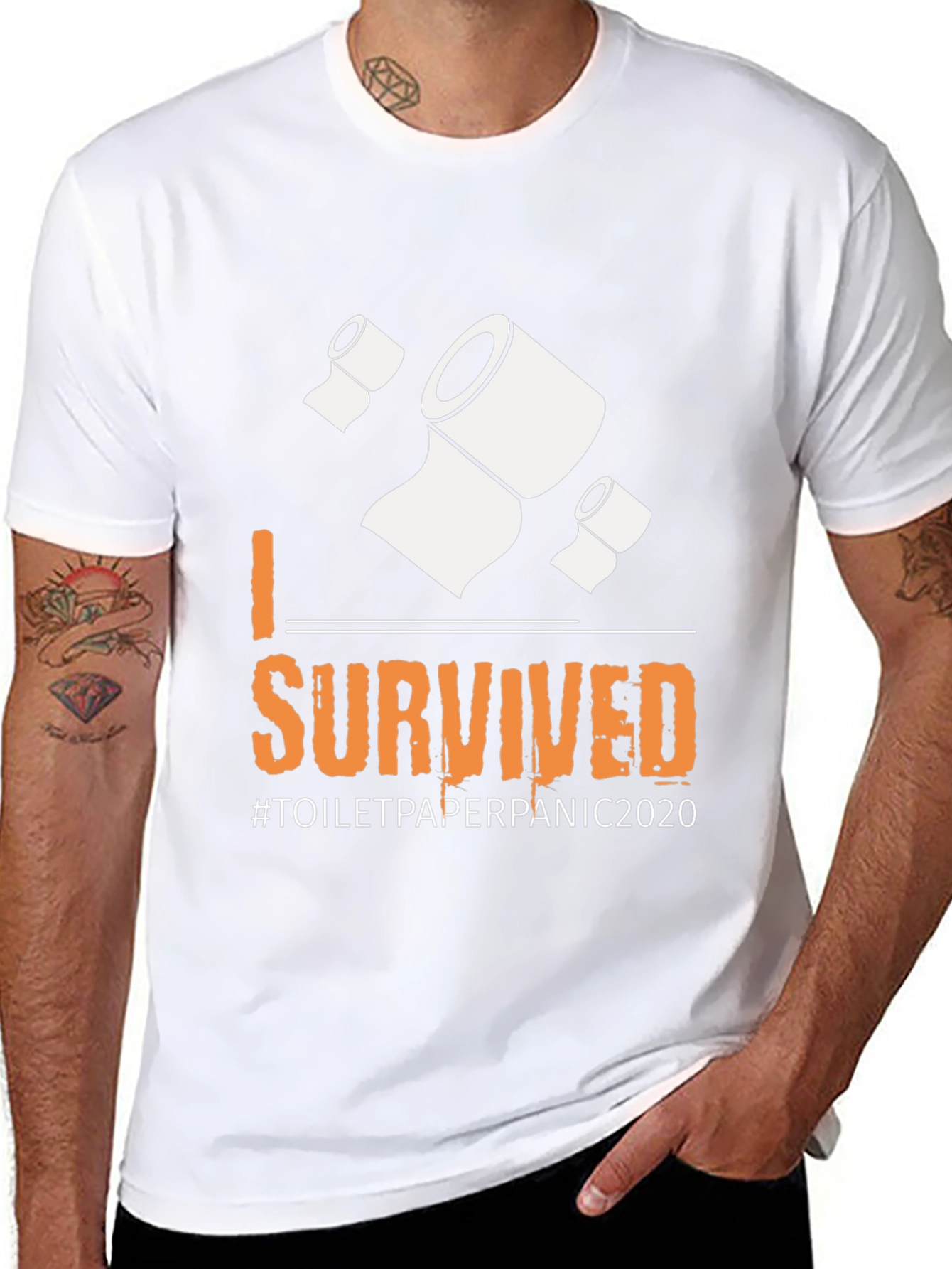 I Survived Toilet Paper Panic 2020 T-Shirt