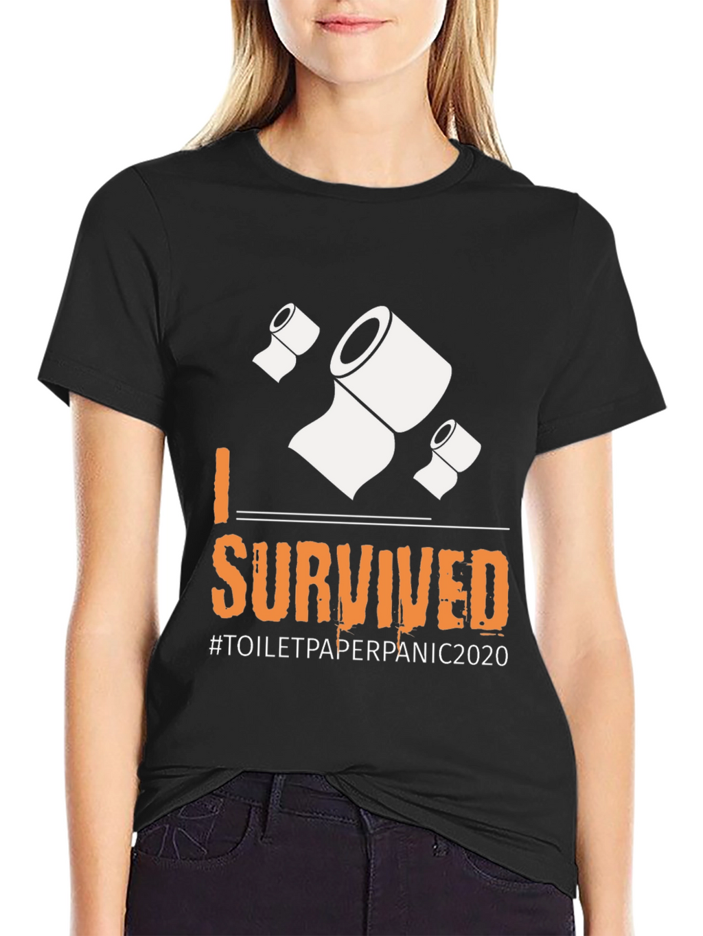 I Survived Toilet Paper Panic 2020 T-Shirt