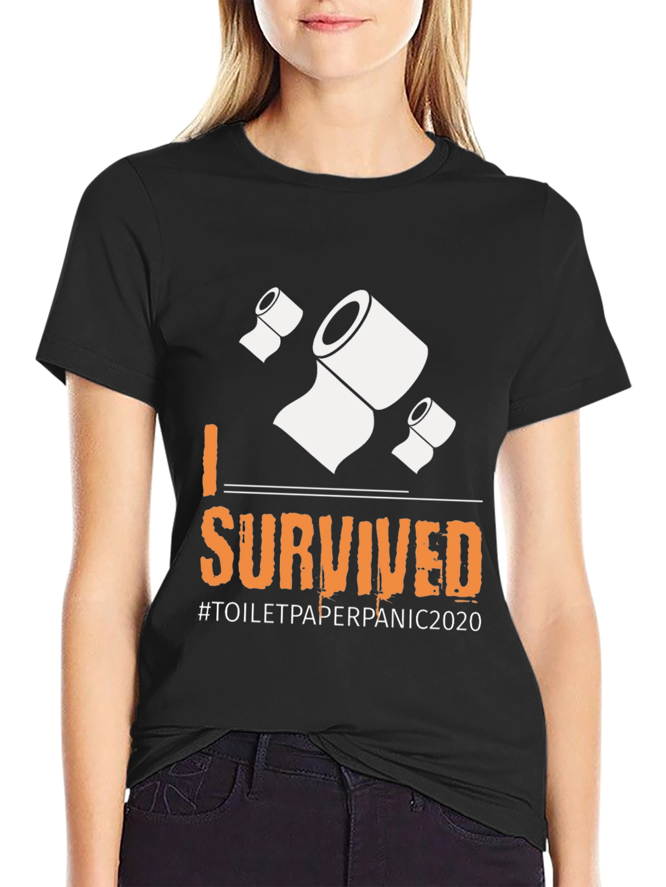 I Survived Toilet Paper Panic 2020 T-Shirt