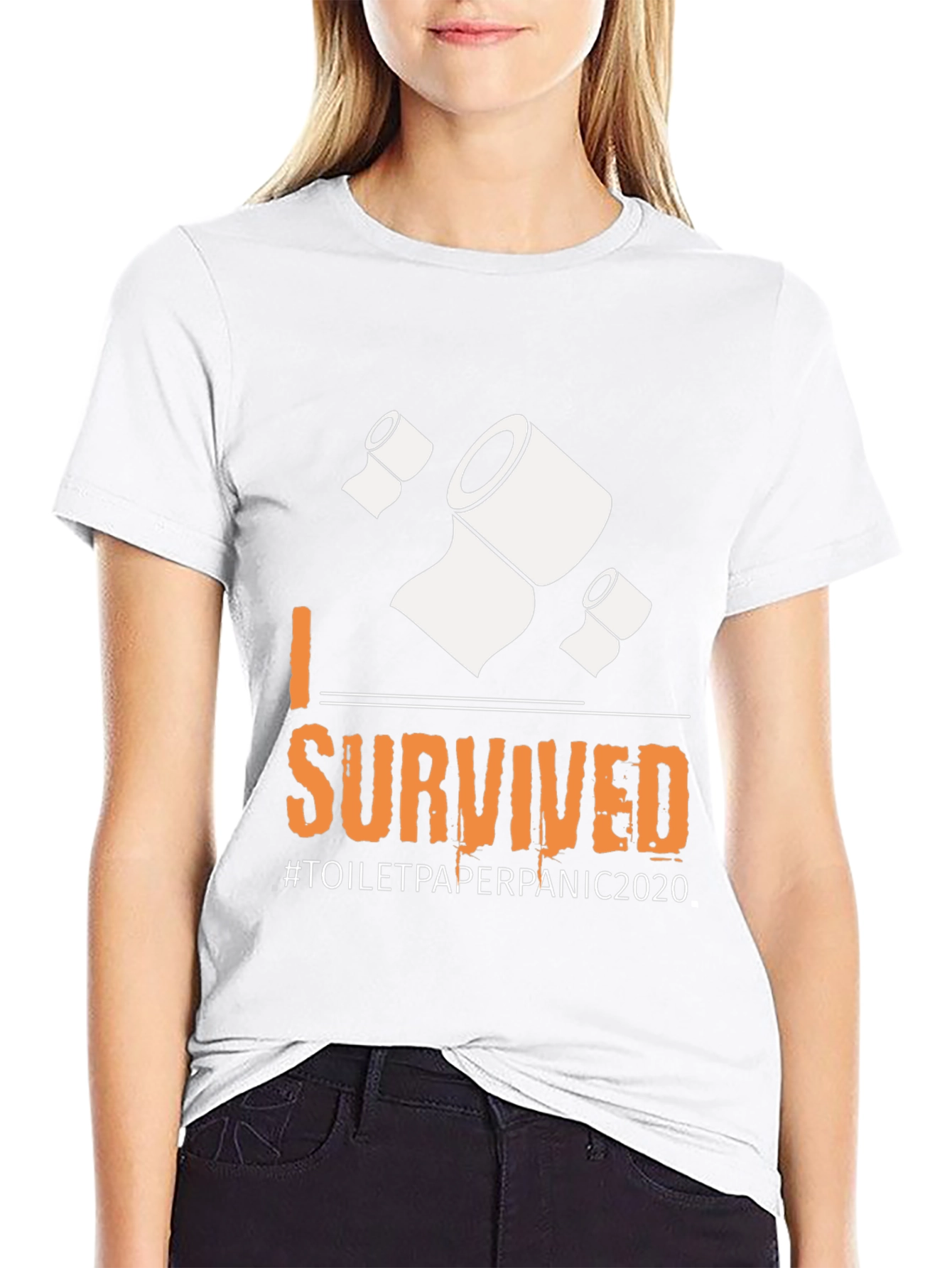 I Survived Toilet Paper Panic 2020 T-Shirt